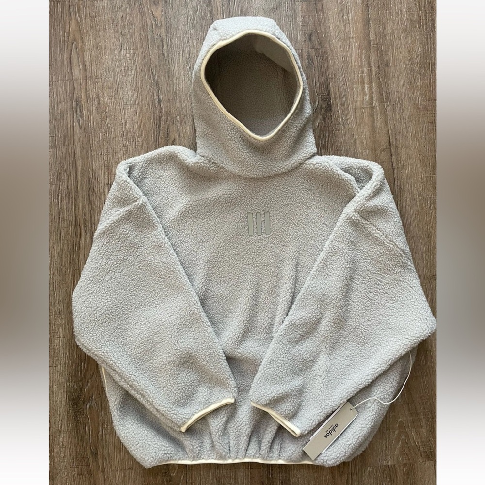 Adidas x Fear Of God Athletics Hike Hoodie Sesame Men’s Sz Small IM6074 $350